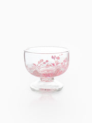 4-Piece Bundle of Murano Bowl/Cup, 11cm Pink