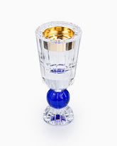 Crystal Mubkhar, Blue and Gold Accent