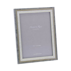 4x6 Studio Grey Mother of Pearl Marquetry Frame