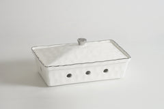 3-Piece Bundle of Rectangular Chafing Dish with Wavy Silver Rim