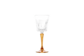 6-pc Set Domina Juice Goblets with Colored Stem