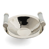 Angostura Bowl with Cream Onyx Handles