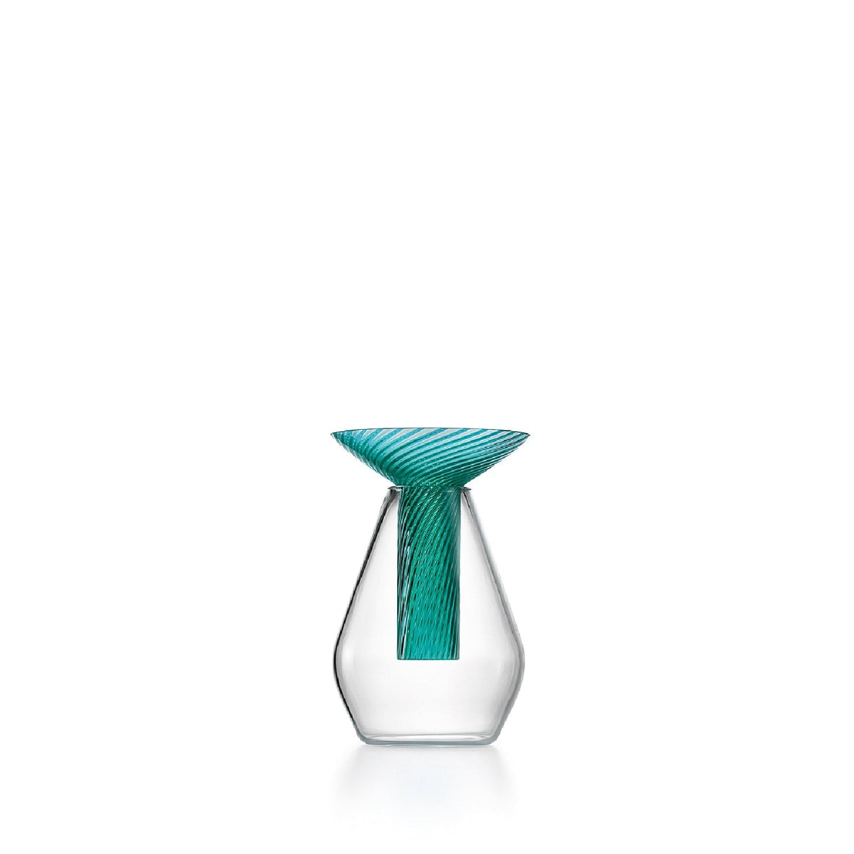 Calici Vase Peacock Green