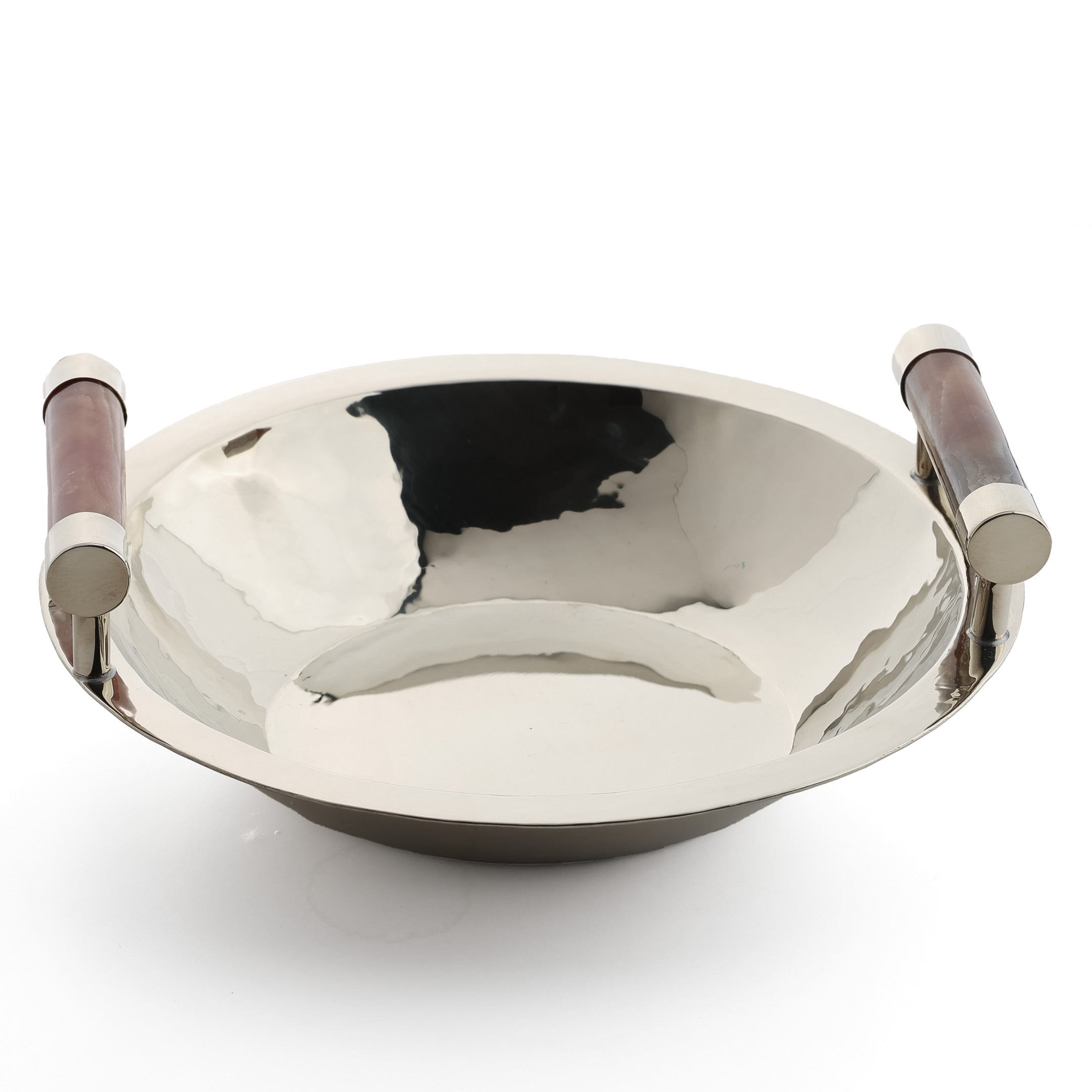 Angostura Bowl with Bordeaux Onyx Handles