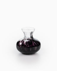 4-Piece Bundle of Murano Bud Vase, 31 cm diameter, Black