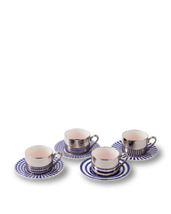 Coffee Cups Aunty Set of 4
