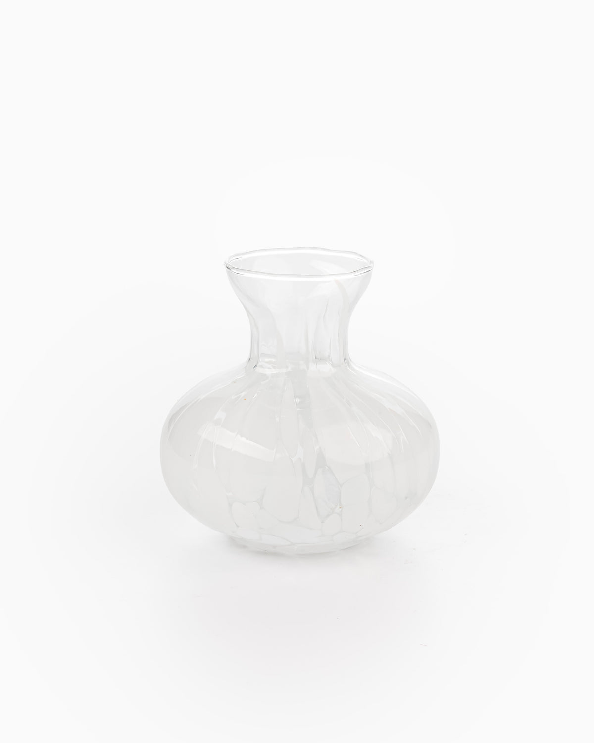 4-Piece Bundle of Murano Bud Vase, 31 cm diameter, White