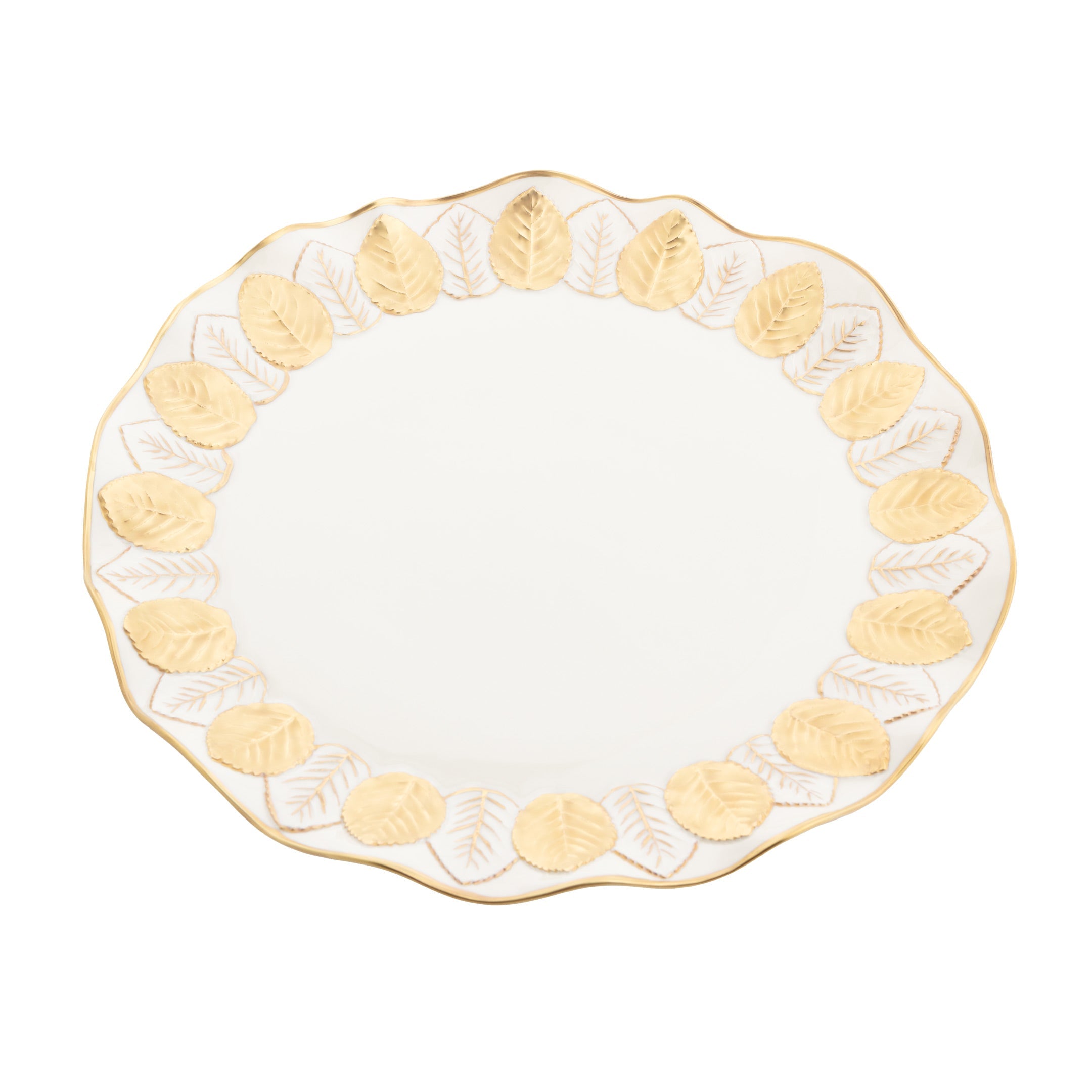 Alice Cake Stand with White Gold Base