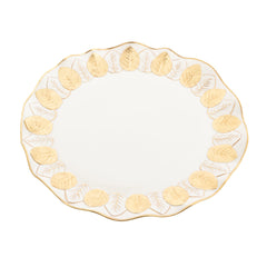 Alice Cake Stand with White Gold Base
