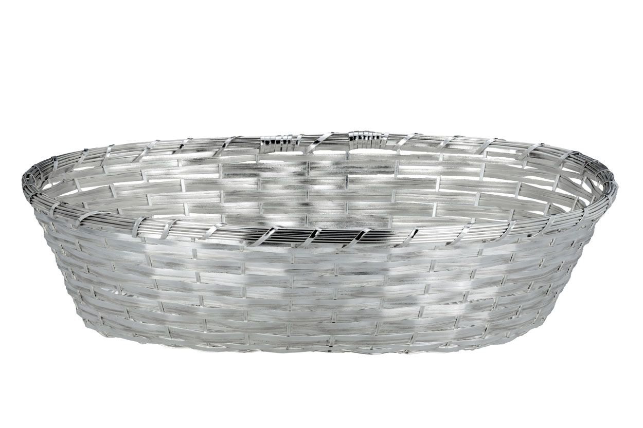 Basket Braided Oval 29.5 cm