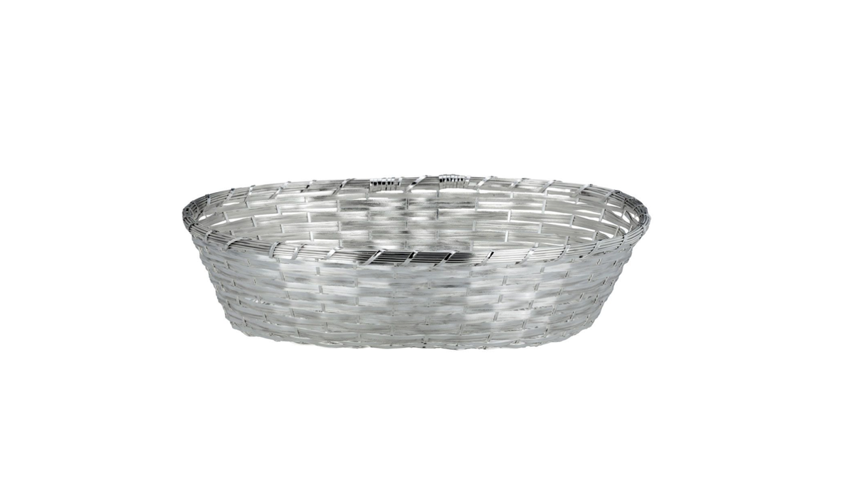 Basket Braided Oval 29.5 cm