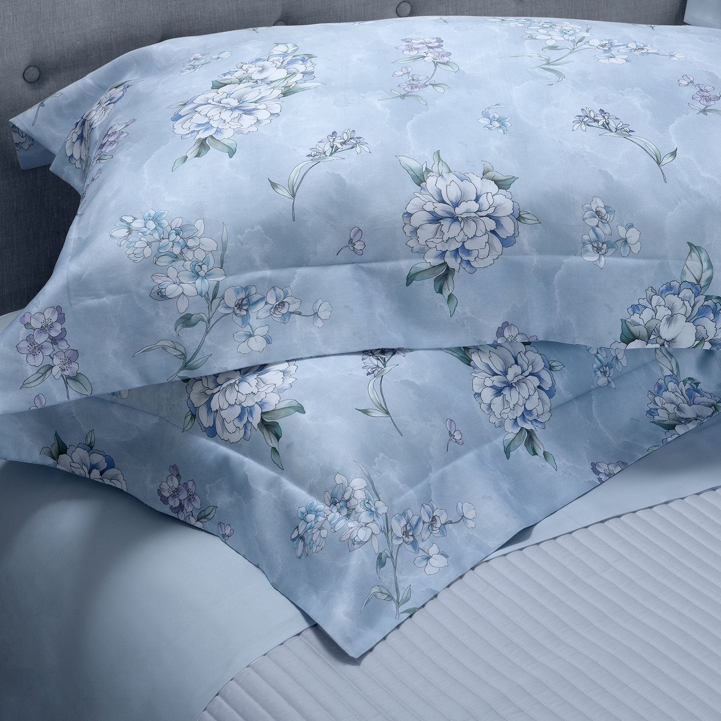Arte Nuova Stampa All Over King Duvet Cover Set 260x240 - 50 Sea Foam Blue