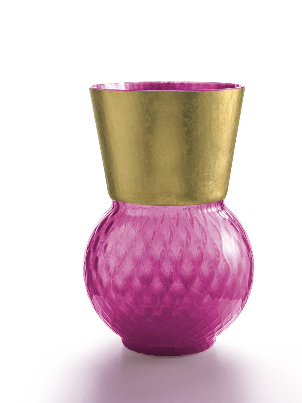 Basilio Vase Ruby Red