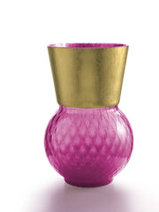 Basilio Vase Ruby Red