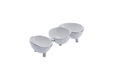 3 Section Serving Piece