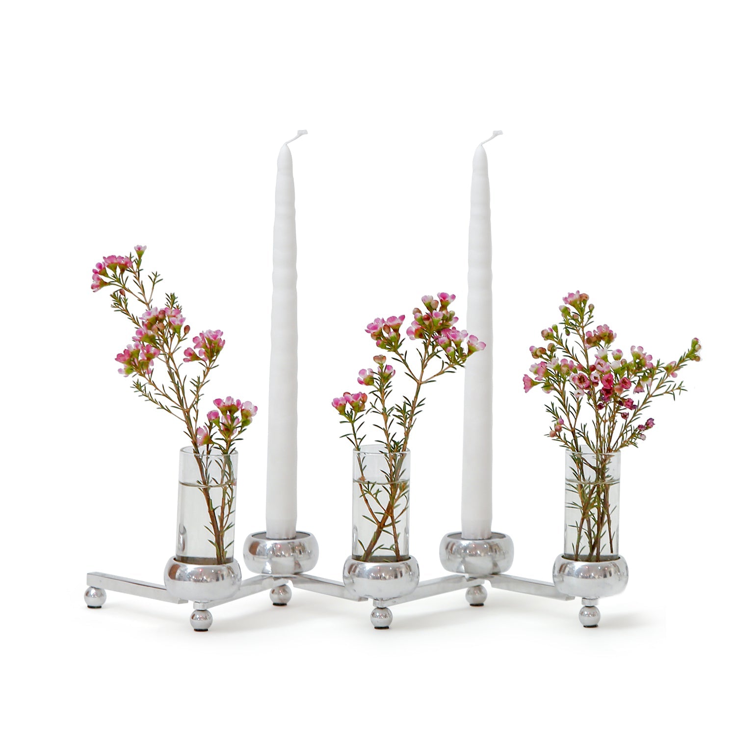 Constella Small Aluminum Candlestick