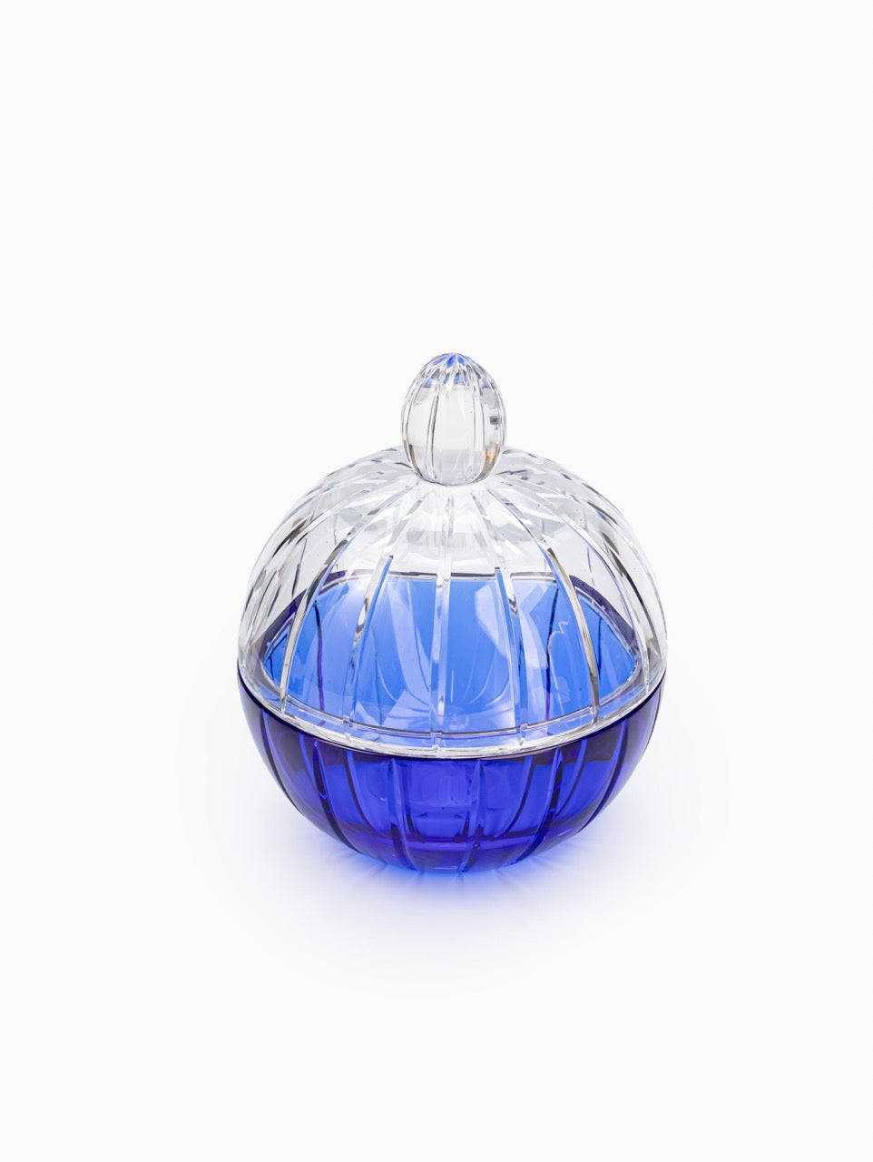 Crystal Candy Bowl, Blue