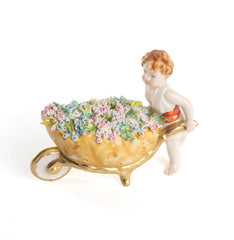 Child with Golden Carriage