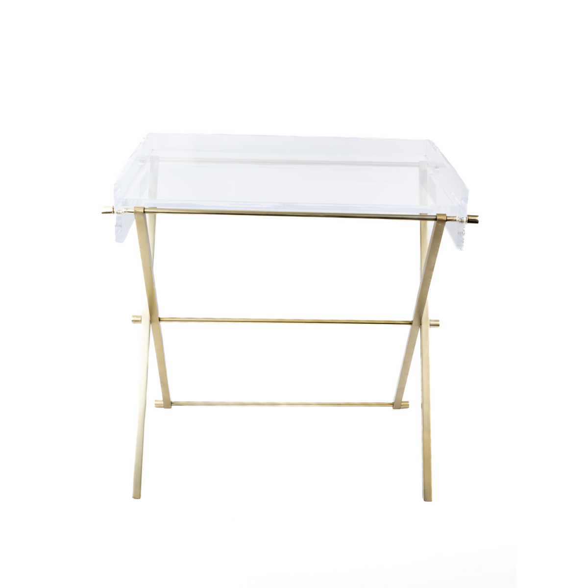 Acrylic Butler Tray with Stand