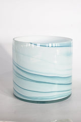 Arctic Marble Glass Cylinder