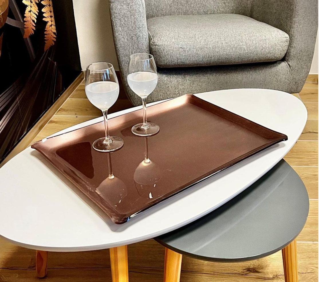 Acrylic Tray Secret Earth Stone