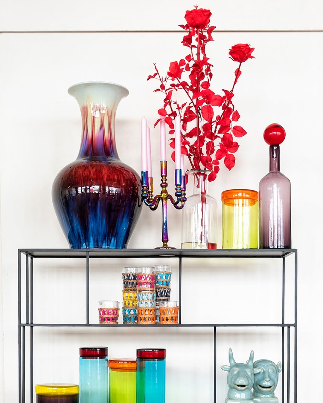 Crazy Vase Curved Top