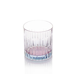 6-pc Set Domina Water Glasses with Colored Bottom