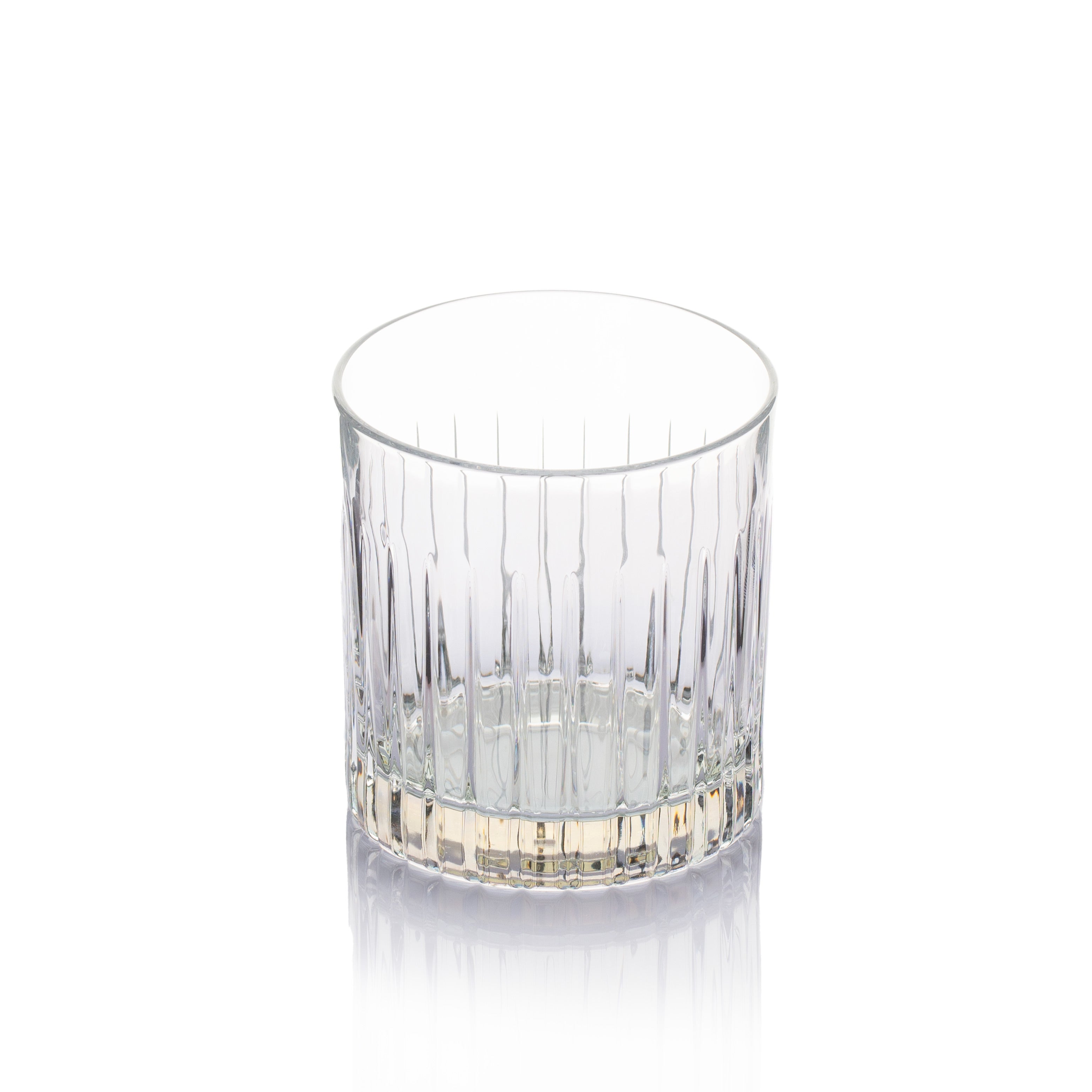 6-pc Set Domina Water Glasses with Colored Bottom