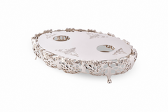 Antique Style Warmer with Chiseled Border
