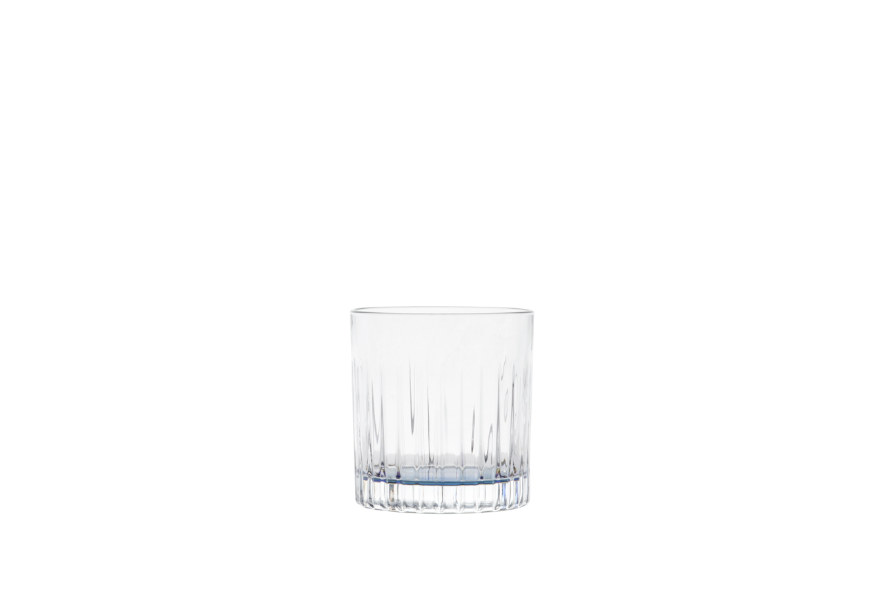 6-pc Set Domina Water Glasses with Colored Bottom