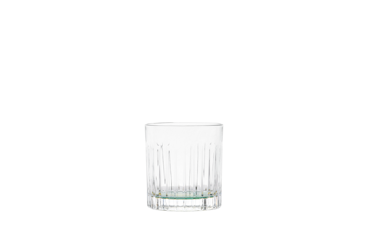 6-pc Set Domina Water Glasses with Colored Bottom