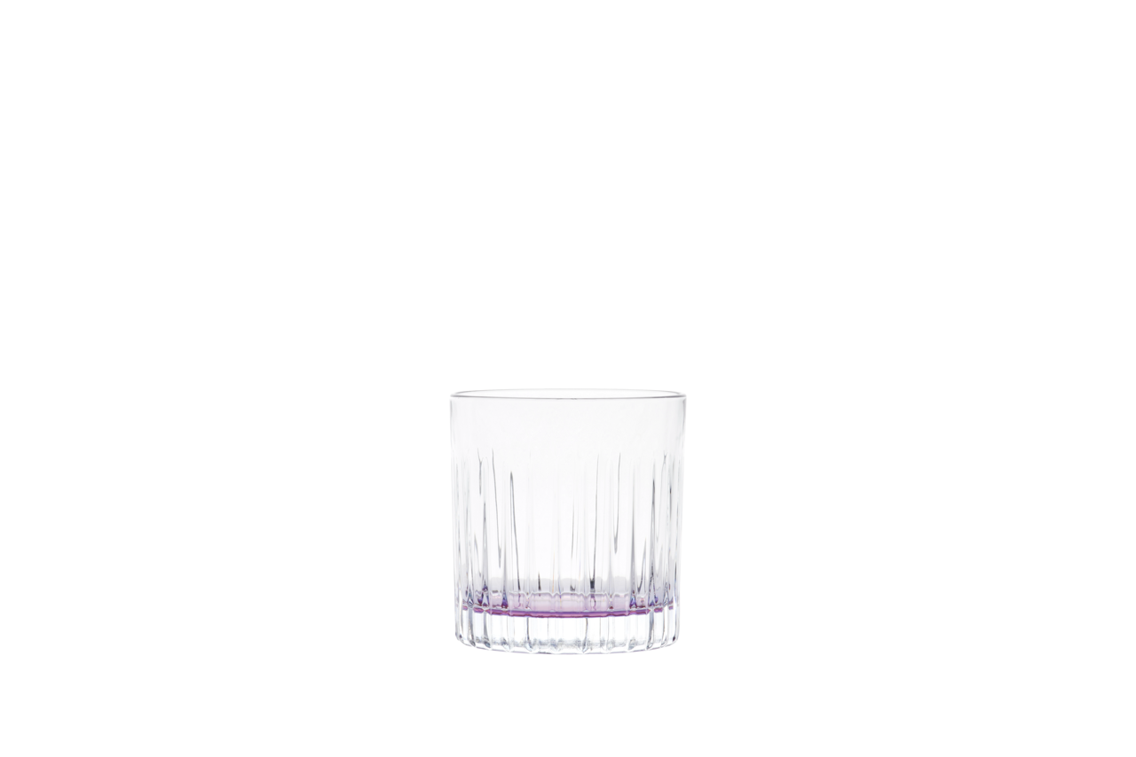 6-pc Set Domina Water Glasses with Colored Bottom