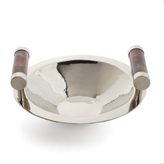 Angostura Bowl with Bordeaux Onyx Handles