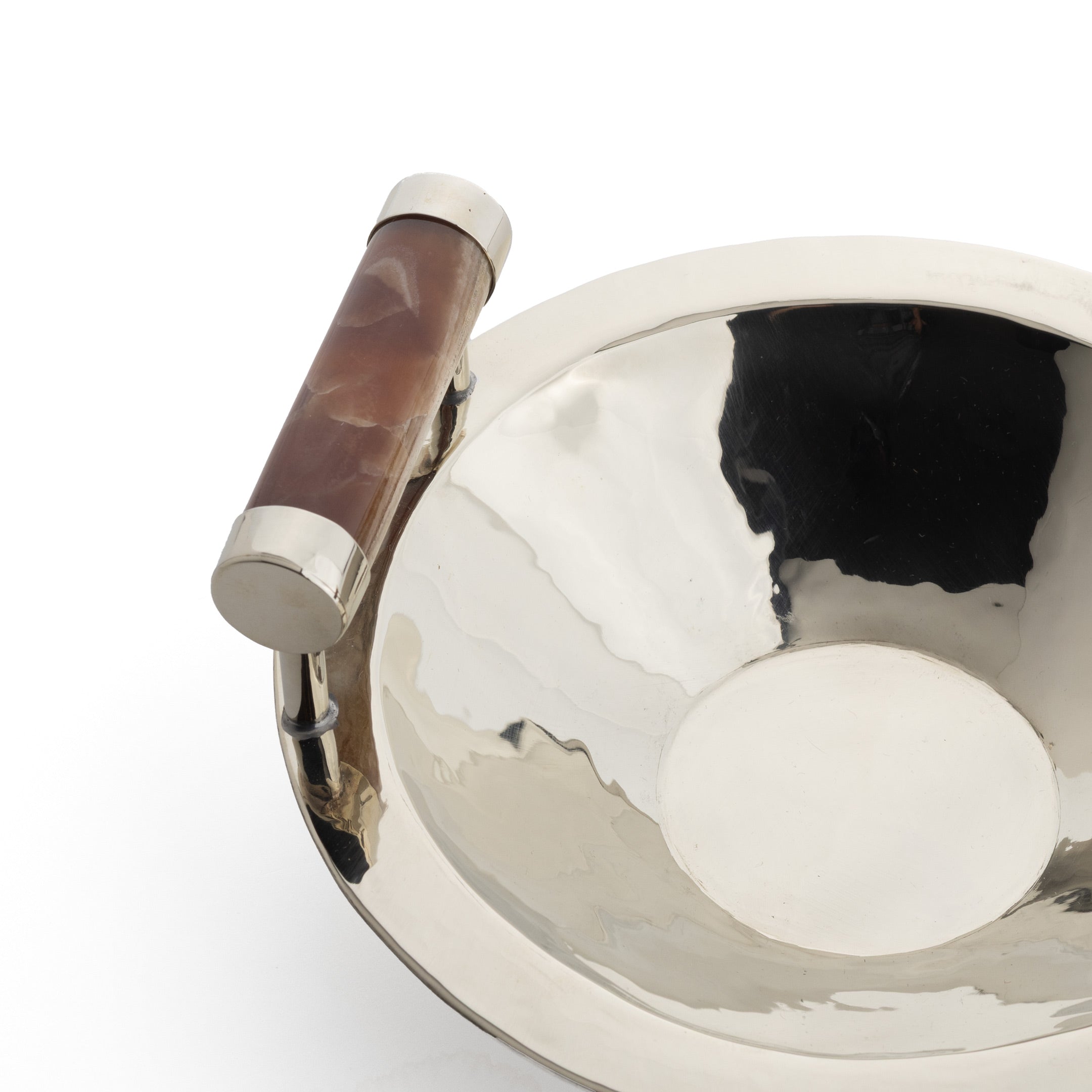 Angostura Bowl with Bordeaux Onyx Handles