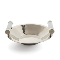 Angostura Bowl with Cream Onyx Handles
