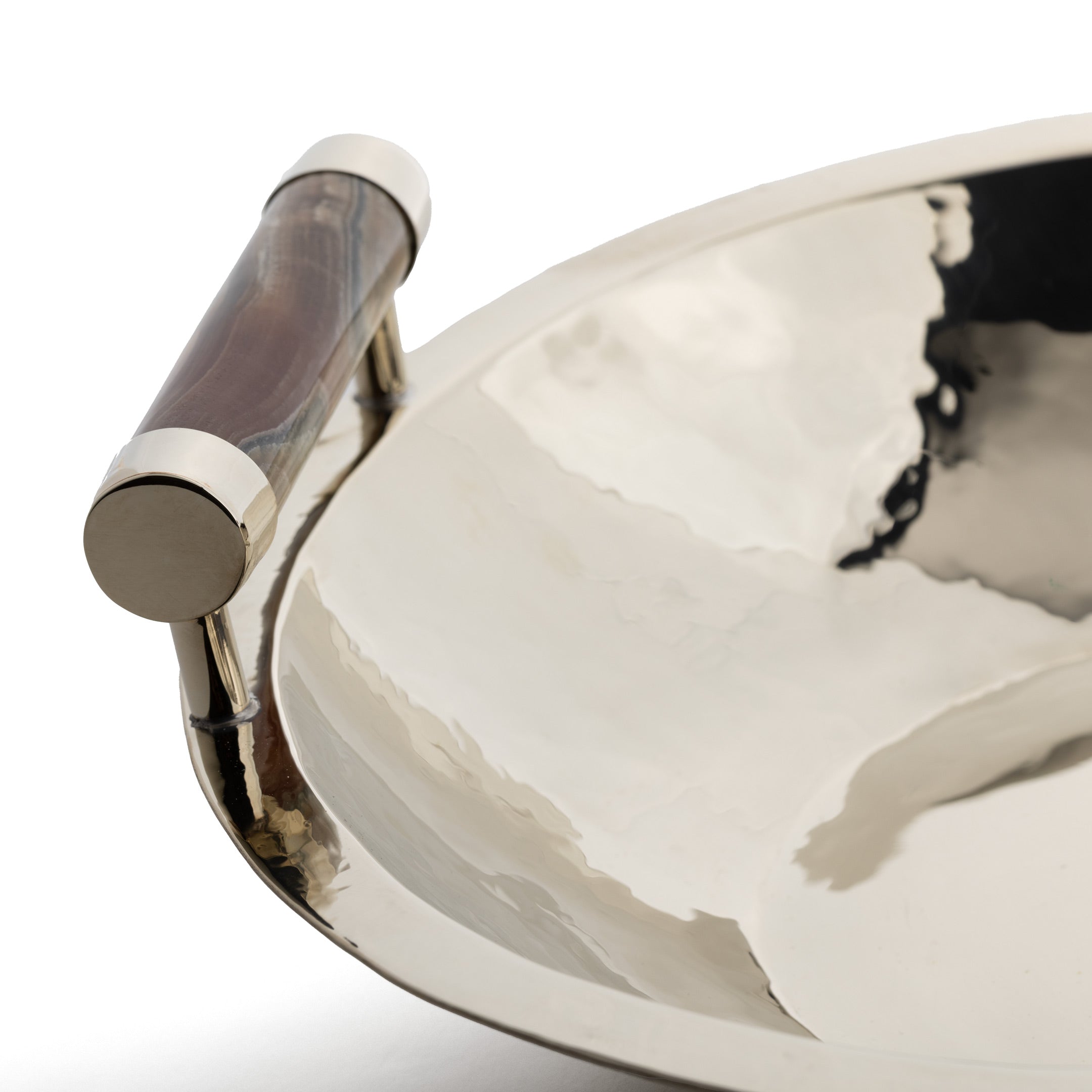 Angostura Bowl with Bordeaux Onyx Handles